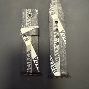 Monochrome Logo Watch Strap